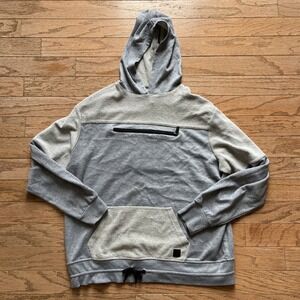 Y2K Phat Farm‎ Large Gray Long Sleeve Hoodie - Front Zip